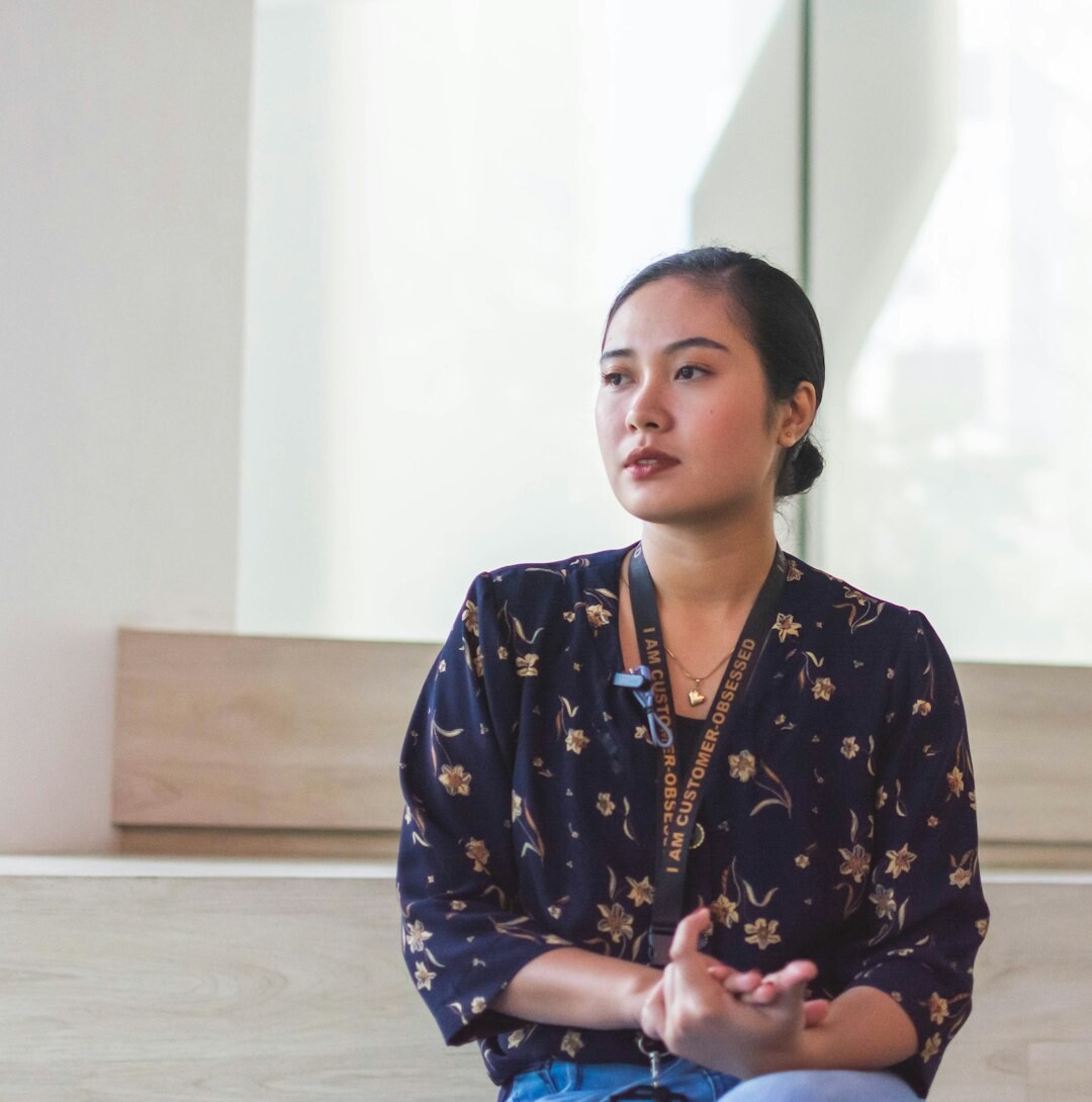 Professional woman expert analyst portrait